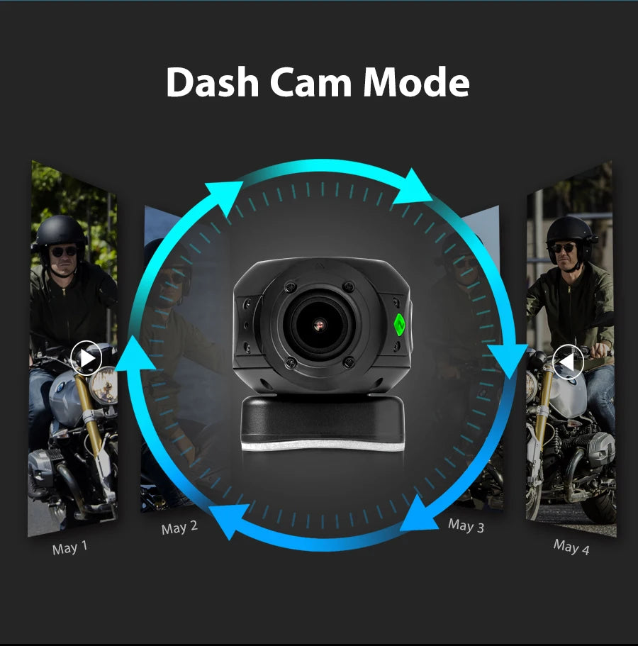 Drift Ghost XL Sport Action Camera - Waterproof 1080P Live Stream Vlog, Motorcycle, Bike & Helmet Cam with WiFi