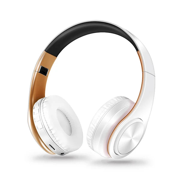 CATASSU Over-Ear Bluetooth Headphones – Wireless Stereo Headset with Mic & Soft Leather Earmuffs for PC, TV, Cell Phones