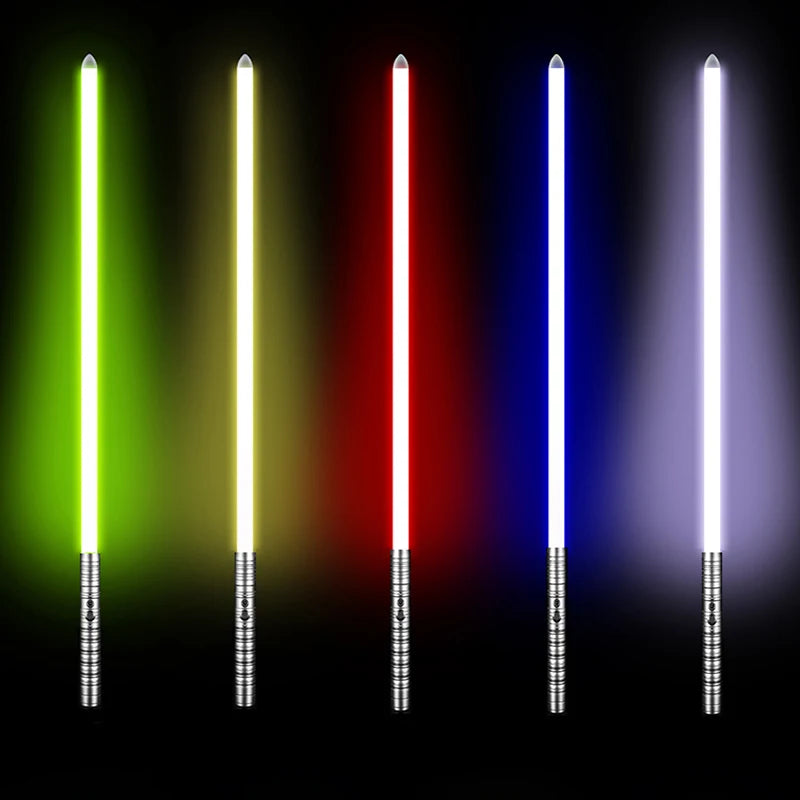 RGB Metal Lightsaber Sword Toy - LED Light-Up Saber for Cosplay, Kpop Fans & Collectors