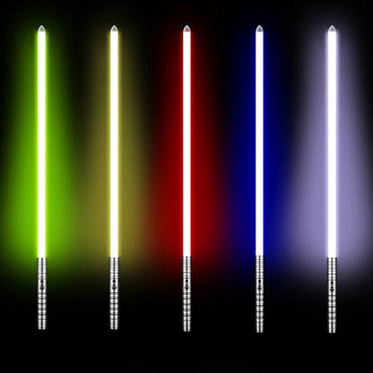 RGB Metal Lightsaber Sword Toy - LED Light-Up Saber for Cosplay, Kpop Fans & Collectors