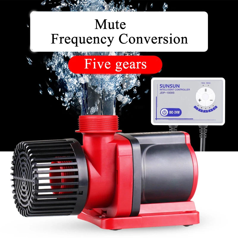 SUNSUN JDP DC Water Pump - Silent Submersible Pump for Marine Reef Aquariums, Wifi, 100-240V