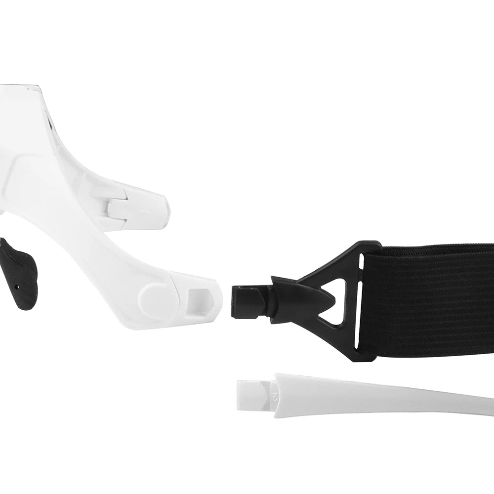 Adjustable Illuminated Magnifying Glass – 1.0X–3.5X Loupe with 2 Lights for Reading & Detail Work