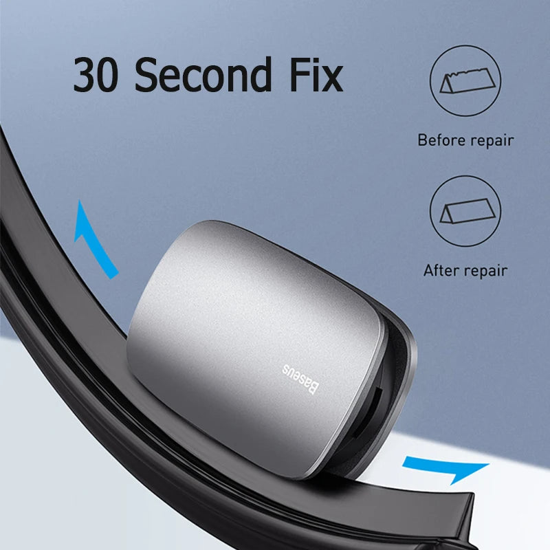 Baseus Car Windshield Wiper Blade Repair Kit : Universal Auto Windshield Refurbish Tool - Accessories Included