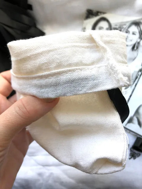 Small White Cotton Gift Bags – Custom Muslin Drawstring Pouches 5x7cm 8x10cm 9x12cm for Party, Candy, Jewelry Favor