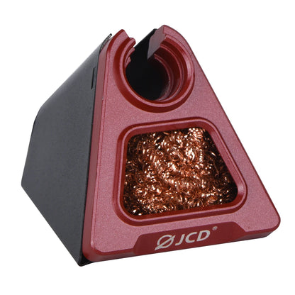 JCD 820 Aluminum Alloy Soldering Iron Stand – Electric Holder with Copper Cleaning Ball & RMA Flux