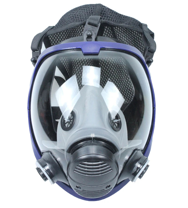 Silicone Full Face Respirator Mask 6800 – 15-in-1 Gas, Dust & Chemical Protection for Laboratory, Welding, Painting & Insecticide Spray