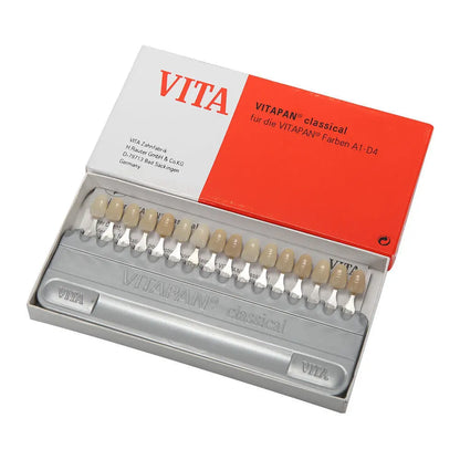 VITA 16 Colors Teeth Shade Guide – Classical Dentistry Equipment for Teeth Whitening & Porcelain Color Matching