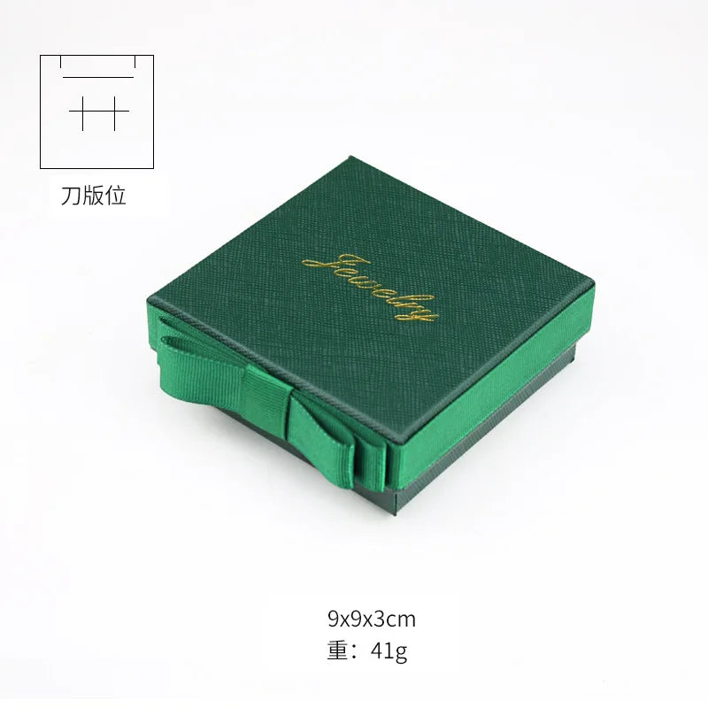 24-Piece Jewelry Gift Box Set - Bowknot Paper Boxes for Necklace & Jewelry Display