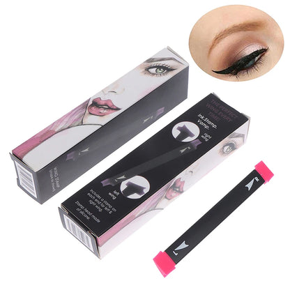 2 Size Eyeliner Stamps - Wing Style Cat Eye Makeup Brush for Women, Cosmetic Beauty Tool