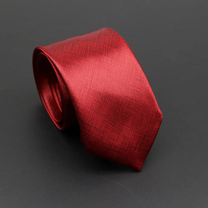 Musical Notes Slim Necktie - Silky Piano & Guitar Print Tie for Men & Women, Elegant Fashion Gift