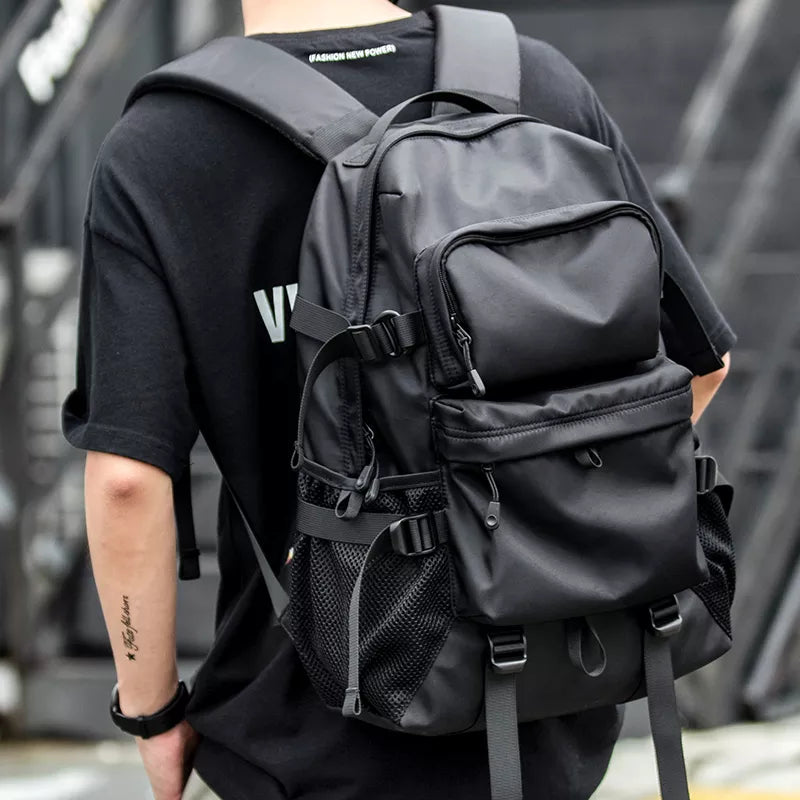 Best-Selling Casual Street Style Male Backpack | Large Capacity 17-Inch Laptop Travel Backpack | Ideal for University and College