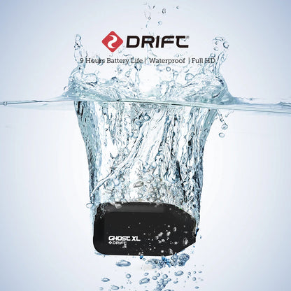 Drift Ghost XL Sport Action Camera - Waterproof 1080P Live Stream Vlog, Motorcycle, Bike & Helmet Cam with WiFi