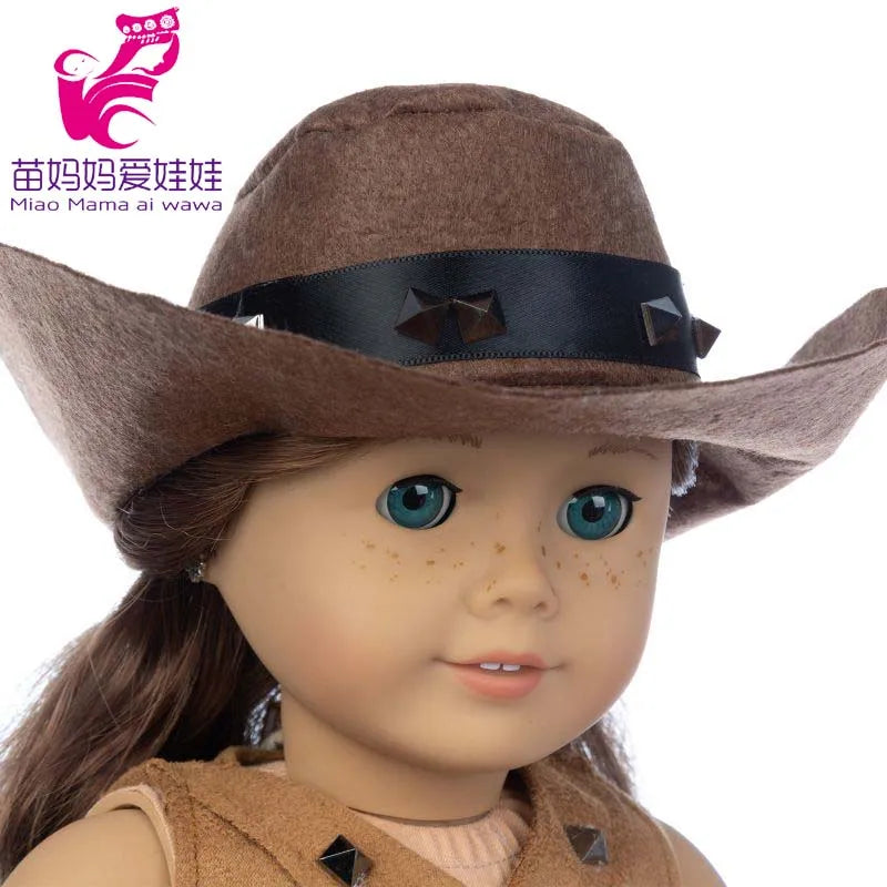 18-Inch Girl Doll Winter Coat — 43cm Baby Doll Jacket Outfit for Dressing