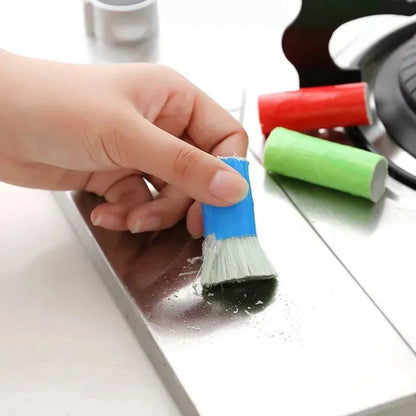 Magic Stainless Steel Cleaning Brush - Metal Rust Remover Stick, Ideal for Cooktops, Pots, Kitchen Eraser Cleaning Tool