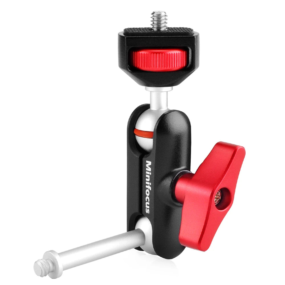 Upgraded 11" Adjustable Friction Articulating Magic Arm for DSLR, Monitor, Flash, LED Video Light, Vlog Cage, Tripod, Gimbal