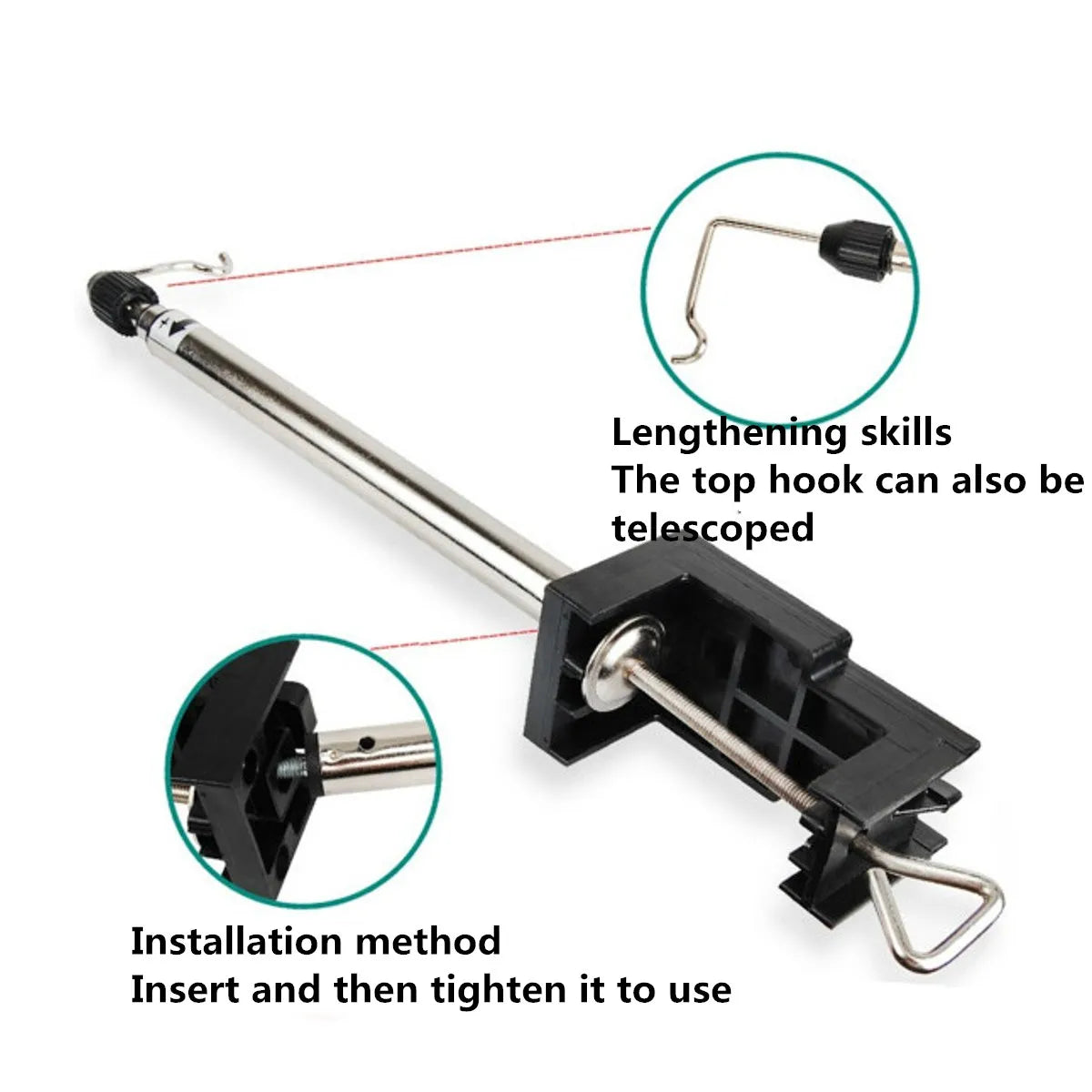 NEWONE Clamp-On Flex Shaft Rotary Grinder Stand – Holder & Hanger for Dremel Tools Accessories