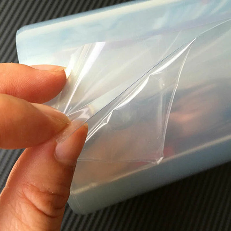 30x120cm Clear Light Covering Film - Car Tint for Headlights, Taillights, Fog Lights, and Rear Lamps, Vinyl Film Sticker Decal