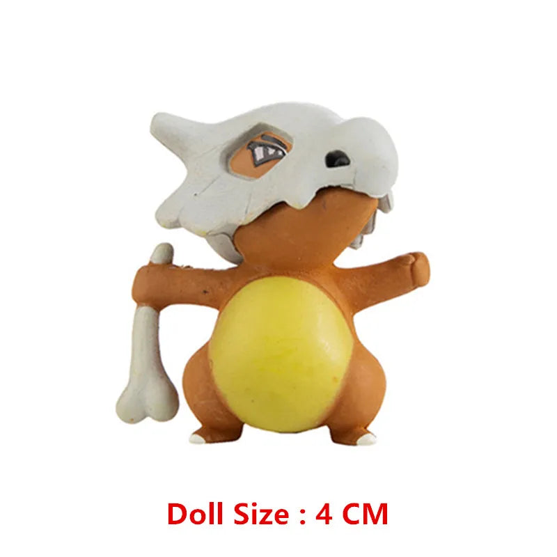 Pokemon 4-13cm Anime Figures – Pikachu, Mewtwo, Charmander, Blastoise Action Model Toy Gifts