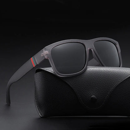 2024 Luxury Polarized Sunglasses for Men — High-End Square UV400 Driving Eyewear & Fashion Travel Sun Glasses