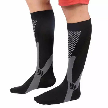 Men's Compression Sports Socks - Running, Cycling, Nursing, Varicose Veins Support, Outdoor Hiking Socks