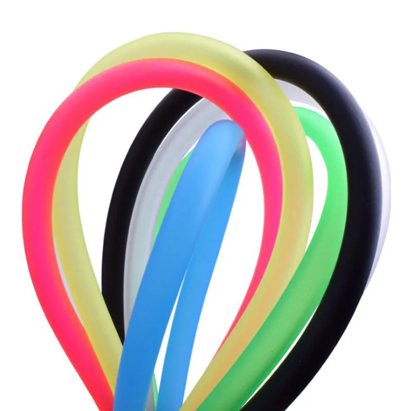 Silicon Aquarium Oxygen Pump Hose - 4x6mm, 1m/3m/5m/10m, Food Grade Tube for Fish Tank & Pond