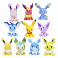Pokemon Plush Toys Collection — Pikachu, Squirtle, Charmander, Bulbasaur, Charizard, Gengar & Mewtwo Stuffed Dolls for Kids Gifts