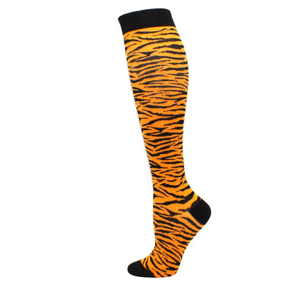 Compression Support Socks for Men & Women – Running Nursing Stockings for Edema, Varicose Veins & Blood Circulation Sports Wear