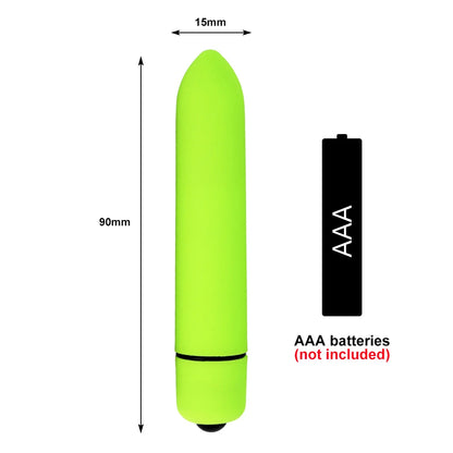 10-Speed Bullet Vibrator AV Stick – Mini G-Spot & Clitoris Stimulator, Dildo Sex Toy for Women