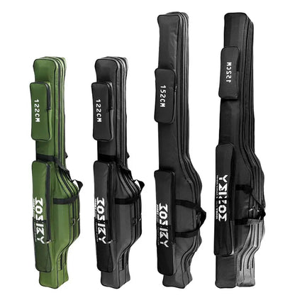 PROXPE Foldable Oxford Fishing Rod Bag – Multi-Purpose Fishing Gear Storage, 60-180cm High Quality