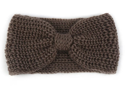 Women's Solid Color Knitted Headband – Elastic Twisted Turban Headwrap, Winter Hair Band for Girls, Fashion Hair Accessories