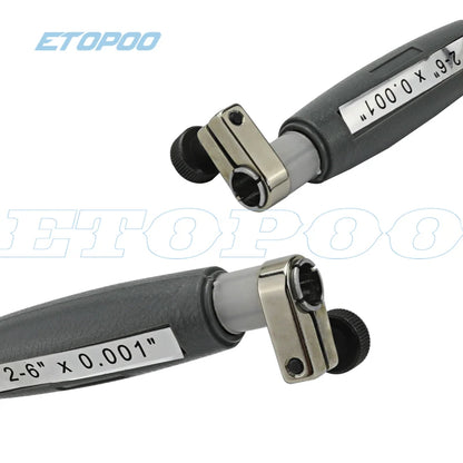2" - 6" Dial Bore Indicator Gauge | 0.001" Deep Engine Hole Measurement, 50-160mm, 0.01mm Precision
