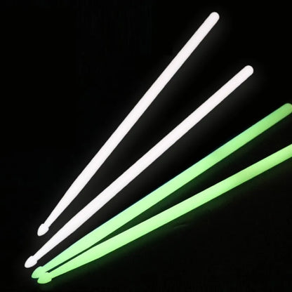 5A Luminous Drumsticks – Nylon Glow-in-the-Dark Bright Drum Sticks for Musical Instruments