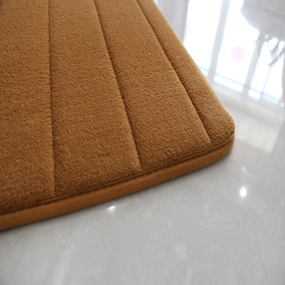 Water Absorption Anti-Slip Bath Mat Set - Bathroom, Toilet, Living Room, Bedroom Floor Carpet (1PC/3PC)