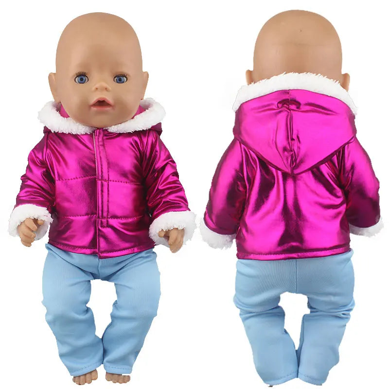 2023 New Doll Outfit Set – Cute Jumpers & Rompers for 17-Inch / 43cm Baby Reborn Dolls
