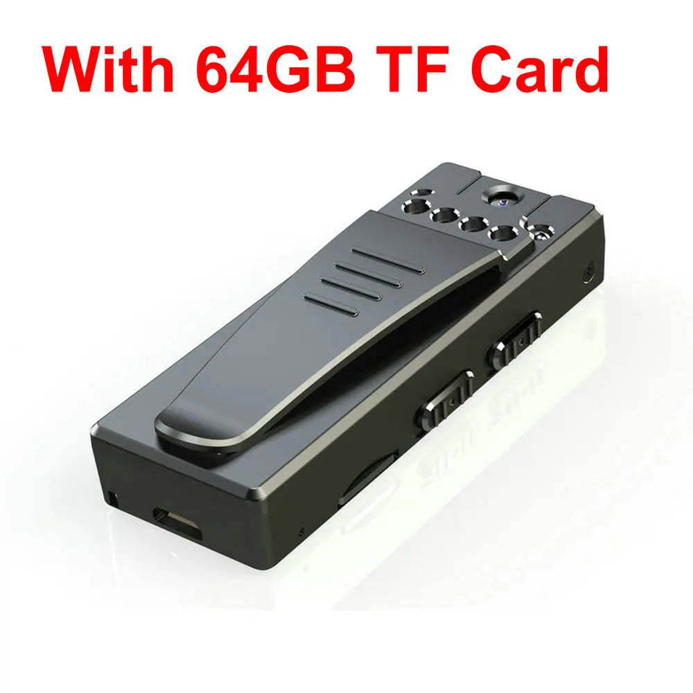 Vandlion A7 Micro Video Camera with Voice Recorder – Infrared Night Vision Clip DV Camcorder for Car and Security