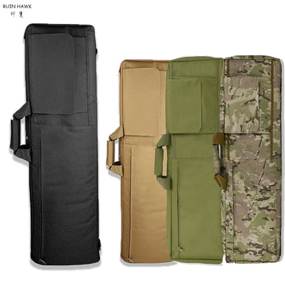 Heavy-Duty Oxford Gun Bag - Padded Hunting Rifle Carry Case for Outdoor Equipment
