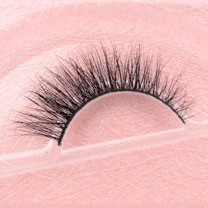 Visofree 3D Mink Eyelashes – Thick Handmade Full Strip Cruelty-Free False Lashes for Makeup M56