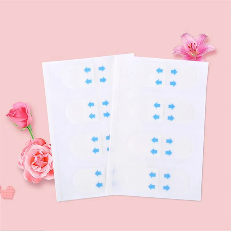 40PCS Invisible Face Lift Tape Stickers – Thin V-Shape Facial Adhesive Strips for Skin Tightening, Wrinkle & Sagging Support