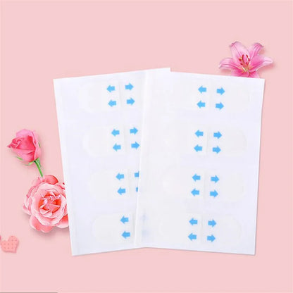 40PCS Invisible Face Lift Tape Stickers – Thin V-Shape Facial Adhesive Strips for Skin Tightening, Wrinkle & Sagging Support