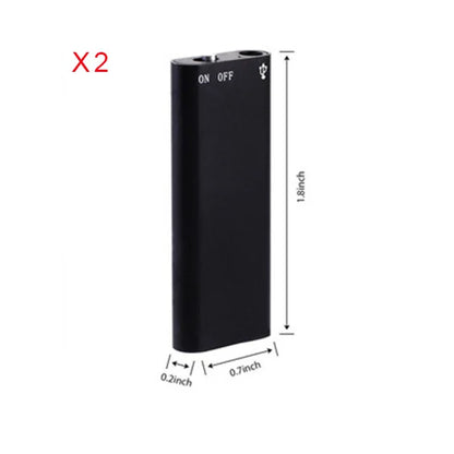 Mini USB Digital Voice Recorder – 16GB/32GB Micro Audio Recording Device with MP3 Player