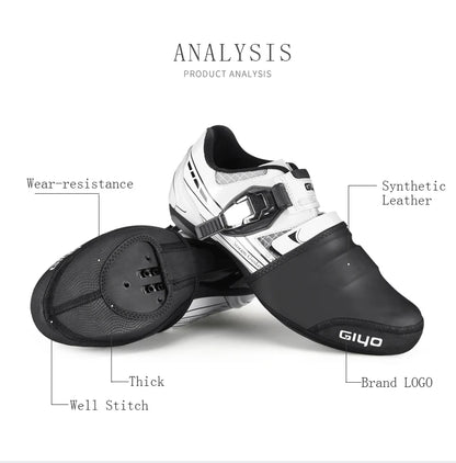 GIYO Winter Bicycle Toe Covers – Rainproof & Windproof Bike Shoe Covers for MTB & Road Cycling, Men & Women Booties