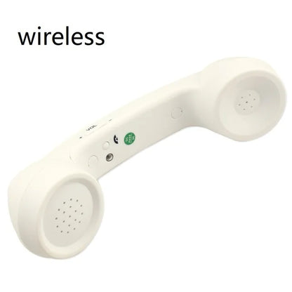 Wireless Retro Bluetooth Handset Phone – Vintage Style Receiver for Smartphones, Tablets & Laptops