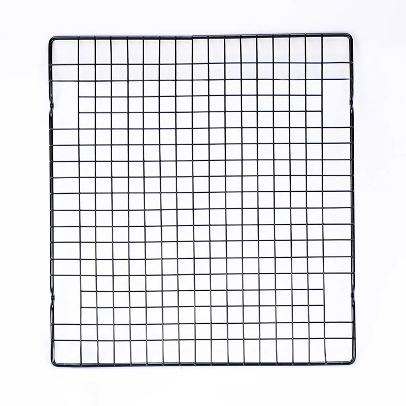 FAISDU Stainless Steel Cooling Rack – Single Layer BBQ & Baking Grid, Bread & Cake Drip Dry Tray Household Baking Tool