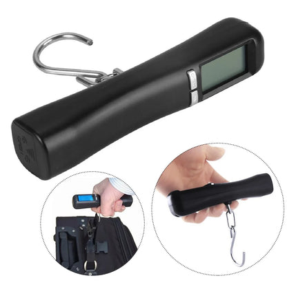New 40kg/10g Digital Luggage Scale - Portable Travel Suitcase Hanging Scale, Handheld Electronic Weight Balance for Kitchen & More