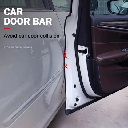 2/5/10M Car Door Edge Protector Strip - Anti-Collision Scratch Guard Trim with Steel Reinforcement for Auto Styling & Vehicle Protection