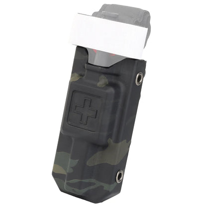 Tactical Tourniquet Pouch - EDC First Aid Holder with Belt Clip & K Sheath