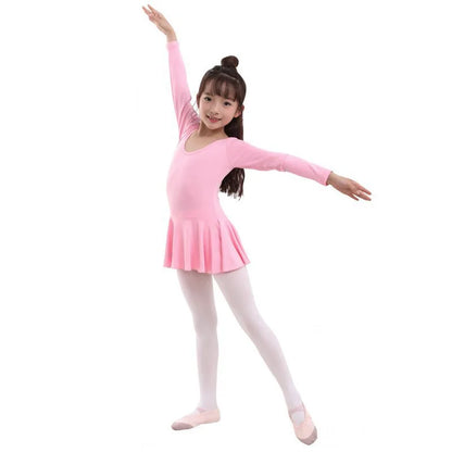 Girls Ballet Dance Pantyhose – Thin Velvet Tights for Kids (0–15Y) | Solid Black & White Fashion Stockings for Dance & Performance