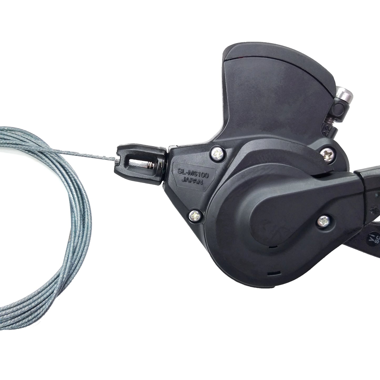 New Original SHIMANO DEORE RD-M6100-SGS Rear Derailleur 1x12-Speed SHADOW RD + RAPIDFIRE PLUS Right Shift Lever 12V 12S