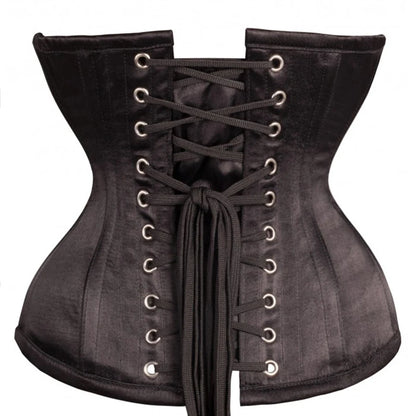 Gothic Steampunk Style: Short Torso Corset Top - Hourglass Curve Shaper with Modeling Strap, Slimming Waist Trainer for a Unique Look