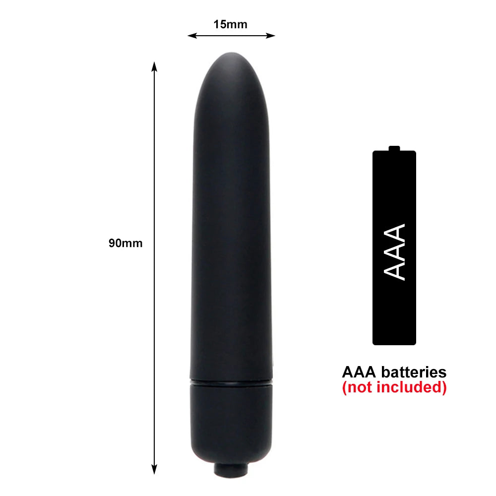 10-Speed Bullet Vibrator AV Stick – Mini G-Spot & Clitoris Stimulator, Dildo Sex Toy for Women